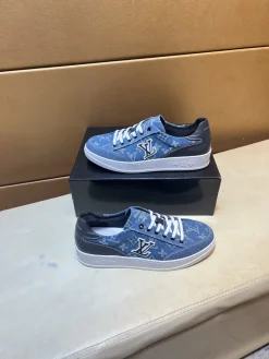 LV Sneakers & Trainers Denim-Leather (Blue-White-Black) EU38-44 B10202606032346109