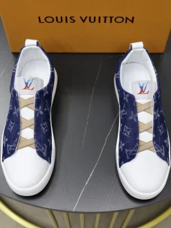 Alternative view of LV Sneakers & Trainers Denim-Leather (Blue-White) EU38-44 B20202606032345109