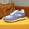 LV Sneakers & Trainers Denim-Mesh (Blue-White-Gold-Black) EU39-44 C40202606033318139