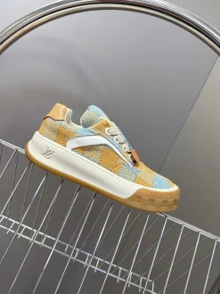 LV Sneakers & Trainers Knit (Blue-Orange-White-Brown) EU35-45 C10202606032340129