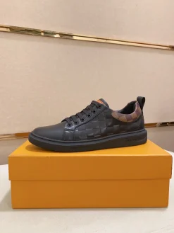 LV Sneakers & Trainers Leather (Black-Brown-Orange) EU38-44 B10202606032359109