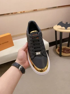 Alternative view of LV Sneakers & Trainers Leather (Black-Gold-White) EU38-44 B10202606032351109