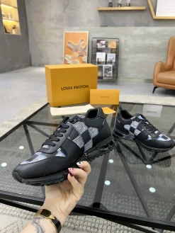 LV Sneakers & Trainers Leather (Black-White-Blue) EU38-45 C60202606032327149