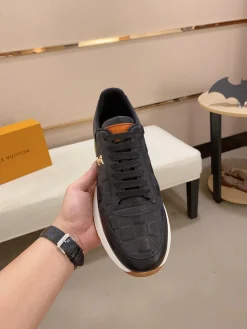 Alternative view of LV Sneakers & Trainers Leather (Black-White-Brown-Orange-Gold-Green) EU38-44 B20202606032352109