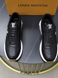 Alternative view of LV Sneakers & Trainers Leather (Black-White-Gold-Brown-Green) EU38-44 B20202606032364109
