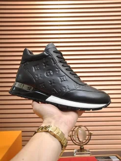 LV Sneakers & Trainers Leather (Black-White-Silver) EU38-45 D00202606032365159