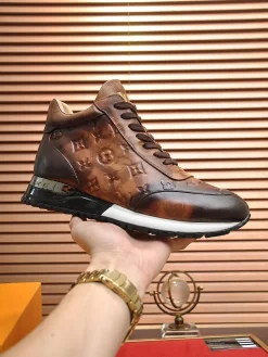 LV Sneakers & Trainers Leather (Brown-Black-White) EU38-45 D00202606032369159