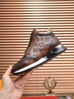 LV Sneakers & Trainers Leather (Brown-Black-White-Silver) EU38-45 D00202606032370159