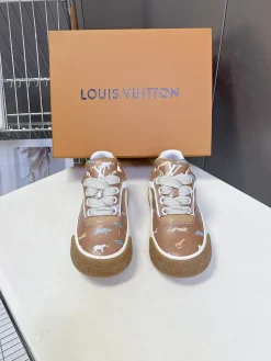 Alternative view of LV Sneakers & Trainers Leather (Brown-White-Blue-Green) EU35-45 C10202606032343129