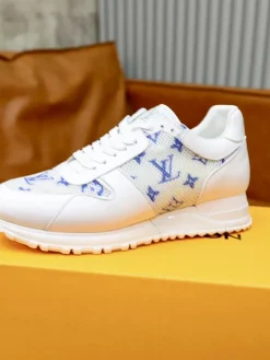 LV Sneakers & Trainers Leather-Canvas (White-Blue) EU39-44 C50202606032338149