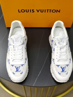 Alternative view of LV Sneakers & Trainers Leather-Canvas (White-Blue) EU39-44 C50202606032338149