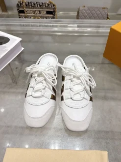 Alternative view of LV Sneakers & Trainers Leather-Canvas (White-Brown) EU35-40 B60202606032417119