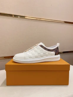 LV Sneakers & Trainers Leather-Canvas (White-Brown) EU38-44 B10202606032377109