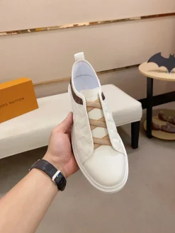 Alternative view of LV Sneakers & Trainers Leather-Canvas (White-Brown) EU38-44 B10202606032377109
