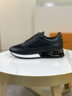 LV Sneakers & Trainers Leather-Mesh (Black-White-Gold) EU38-45 C60202606033331149