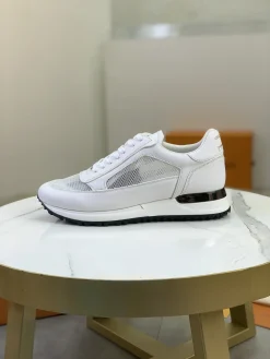 LV Sneakers & Trainers Leather-Mesh (White-Black) EU38-45 C60202606033333149