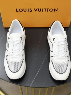Alternative view of LV Sneakers & Trainers Leather-Mesh (White-Black-Gold) EU39-44 C40202606032337139