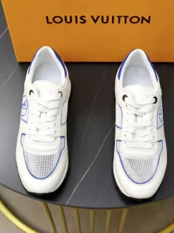 Alternative view of LV Sneakers & Trainers Leather-Mesh (White-Blue-Black) EU39-44 C40202606032385139