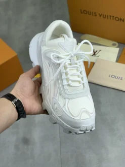 Alternative view of LV Sneakers & Trainers Leather-Mesh (White-Grey) EU39-45 C60202606032411149
