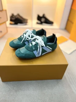 Alternative view of LV Sneakers & Trainers Leather-Suede (Green-Blue-White) EU35-42 B70202606032406119