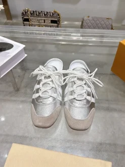 Alternative view of LV Sneakers & Trainers Leather-Suede (Silver-White-Beige) EU35-40 B60202606032372119