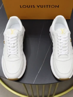 Alternative view of LV Sneakers & Trainers Leather (White-Brown-Gold-Green) EU38-44 B20202606032381109