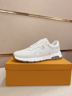 LV Sneakers & Trainers Leather (White-Brown-Gold-Green) EU38-44 B21202606032326109