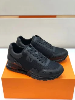 Alternative view of LV Sneakers & Trainers Mesh-Leather (Black) EU39-44 C60202606032391149