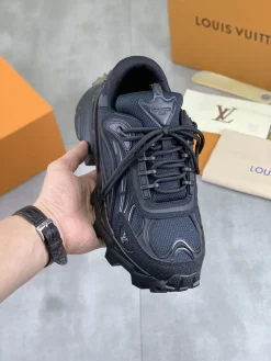 Alternative view of LV Sneakers & Trainers Mesh-Leather (Black) EU39-45 C60202606032392149