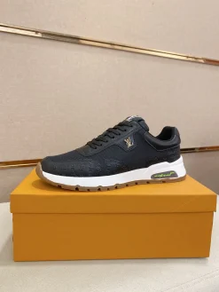 LV Sneakers & Trainers Mesh-Leather (Black-White-Brown) EU38-44 B21202606032322109