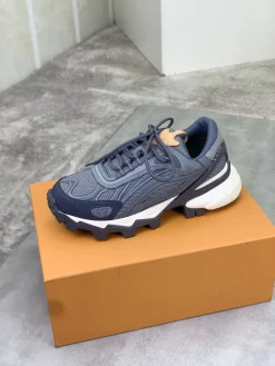 LV Sneakers & Trainers Mesh-Leather (Blue-Navy-White-Orange) EU39-45 C60202606032413149