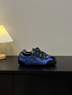 LV Sneakers & Trainers Sequins-Suede (Blue-Black) EU35-40 B40202606032394109