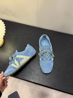 Alternative view of LV Sneakers & Trainers Suede (Blue-Khaki) EU35-40 B40202606032398109