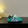 LV Sneakers & Trainers Suede-Leather (Green-Blue-White) EU35-41 B40202606032409109