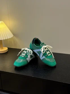 Alternative view of LV Sneakers & Trainers Suede-Leather (Green-Blue-White) EU35-41 B40202606032409109