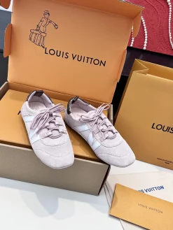 Alternative view of LV Sneakers & Trainers Suede (Pink-White-Brown) EU35-41 C90202606032313159
