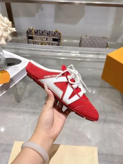 LV Sneakers & Trainers Suede (Red-White) EU35-40 B60202606032404119