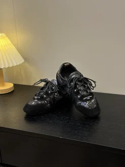 Alternative view of LV Sneakers & Trainers Suede-Sequins (Black-Silver) EU35-40 B40202606032410109