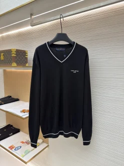 LV Sweaters & Knitwear Knit (Black-White) S-XL B30202606130308119