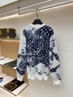 Alternative view of LV Sweaters & Knitwear Knit (White-Blue) XS-L B55202606130999119