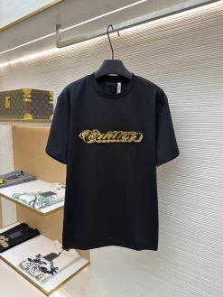 LV T-shirts & Vests Cotton (Black-Gold) S-XL A2520260613042979