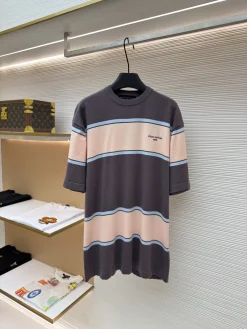 LV T-shirts & Vests Cotton (Gray-Pink-Blue) S-XL B05202606130696109