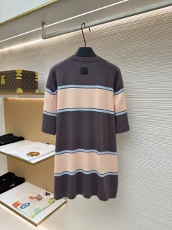 Alternative view of LV T-shirts & Vests Cotton (Gray-Pink-Blue) S-XL B05202606130696109