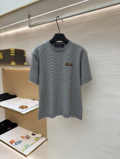 LV T-shirts & Vests Cotton (Grey-White) S-XL A8520260613102799