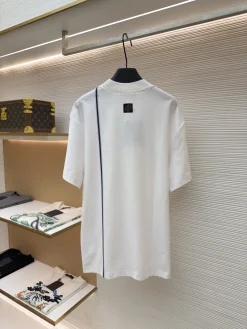 Alternative view of LV T-shirts & Vests Cotton (White-Blue-Black) S-XL A2520260613040679