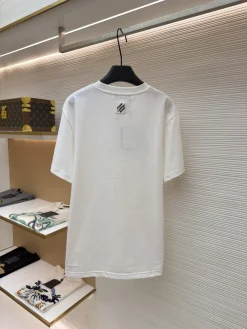 Alternative view of LV T-shirts & Vests Cotton (White-Gold) S-XL A2520260613042879