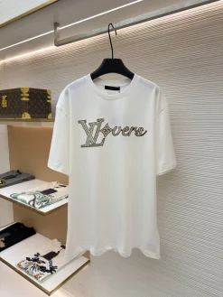 LV T-shirts & Vests Cotton (White) S-XL A5520260613072089