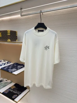 LV T-shirts & Vests Cotton (White) XS-L A8020260613003499