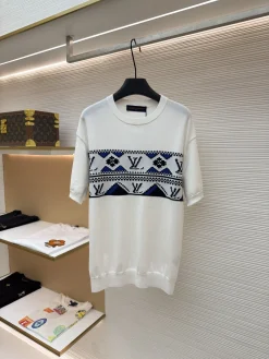 LV T-shirts & Vests Knit (White-Blue-Black) S-XL B20202606130196109