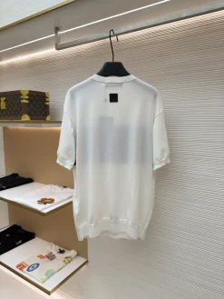 Alternative view of LV T-shirts & Vests Knit (White-Blue-Black) S-XL B20202606130196109